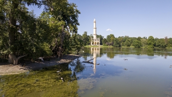 Zámecký rybník v Lednici - květen 2022