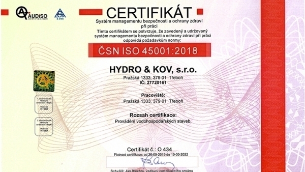 ČSN ISO 45001:2018